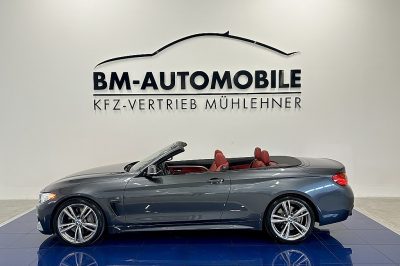 BMW 435i Cabrio M-Paket,Nur 49.000km,LED,HeadUp,H&K,AHK bei BM-Automobile e.U. in 